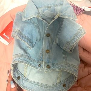 NWT med sze Jean jacket with real snap buttons